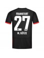 Muži Futbalové oblečenie Eintracht Frankfurt Mario Gotze #27 2024-25 Krátky Rukáv - Preč